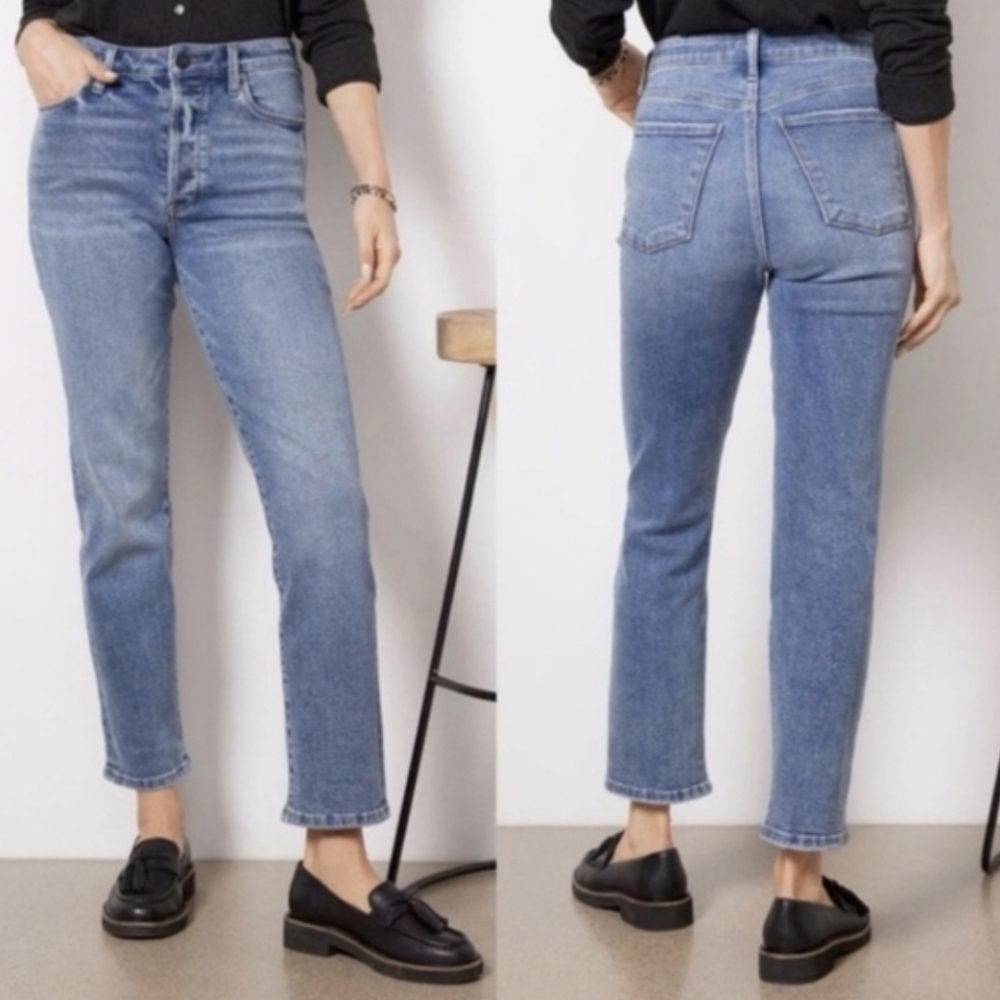 Evereve ever straight women’s jeans High  Waist Sise 28 Some Stretch - Picture 13 of 13